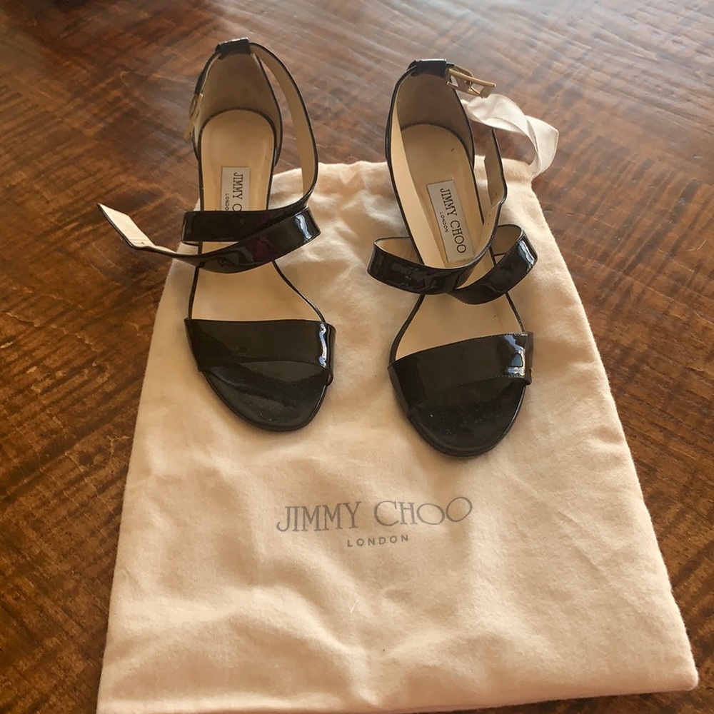 Jimmy Choo low heel sandals